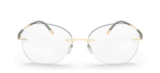 Silhouette TITAN DYNAMICS CONTOUR 5540/JL women Green Butterfly Eyeglasses