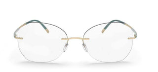 Silhouette TITAN DYNAMICS CONTOUR 5540/JL women Green Butterfly Eyeglasses
