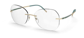 Silhouette TITAN DYNAMICS CONTOUR 5540/JL women Green Butterfly Eyeglasses