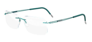 Silhouette TITAN NEXT GENERATION 5521/EY unisex Green Geometric Eyeglasses