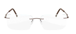 Silhouette TITAN NEXT GENERATION 5521/EY unisex Brown Geometric Eyeglasses