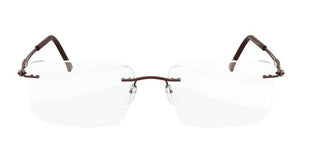 Silhouette TITAN NEXT GENERATION 5521/EY unisex Brown Geometric Eyeglasses
