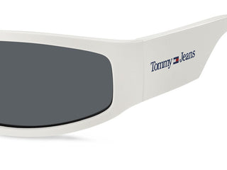 Tommy Jeans TJ 0094/S unisex White Geometric Sunglasses