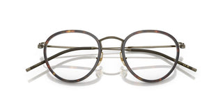 Oliver Peoples Tk-11 Ov 1360t Unisex Havana Round Eyeglasses