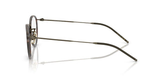 Oliver Peoples Tk-11 Ov 1360t Unisex Havana Round Eyeglasses