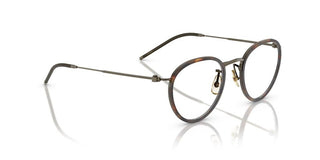 Oliver Peoples Tk-11 Ov 1360t Unisex Havana Round Eyeglasses