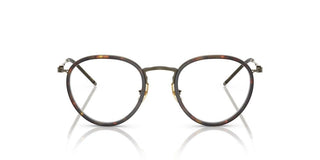 Oliver Peoples Tk-11 Ov 1360t Unisex Havana Round Eyeglasses
