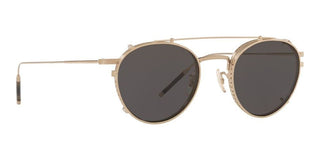 Oliver Peoples TK-1 CLIP OV 1274TC unisex Gold Round Eyeglasses