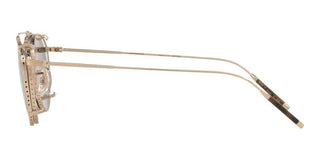 Oliver Peoples TK-1 CLIP OV 1274TC unisex Gold Round Eyeglasses