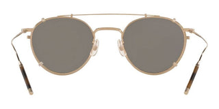 Oliver Peoples TK-1 CLIP OV 1274TC unisex Gold Round Eyeglasses