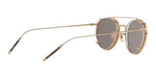 Oliver Peoples TK-1 CLIP OV 1274TC unisex Gold Round Eyeglasses