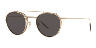 Oliver Peoples TK-1 CLIP OV 1274TC unisex Gold Round Eyeglasses