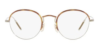 Oliver Peoples TK-6 OV 1290T unisex Havana Round Eyeglasses