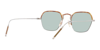 Oliver Peoples TK-7 OV 1291T unisex Havana Geometric Eyeglasses