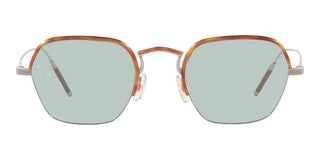 Oliver Peoples TK-7 OV 1291T unisex Havana Geometric Eyeglasses