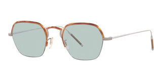 Oliver Peoples TK-7 OV 1291T unisex Havana Geometric Eyeglasses