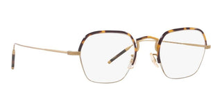 Oliver Peoples TK-7 OV 1291T unisex Havana Geometric Eyeglasses