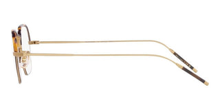 Oliver Peoples TK-7 OV 1291T unisex Havana Geometric Eyeglasses