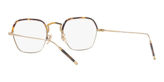 Oliver Peoples TK-7 OV 1291T unisex Havana Geometric Eyeglasses