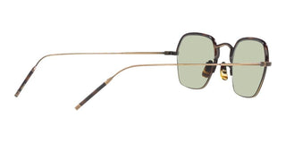 Oliver Peoples TK-7 OV 1291T unisex Havana Geometric Eyeglasses