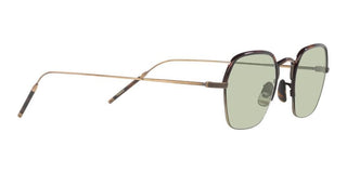 Oliver Peoples TK-7 OV 1291T unisex Havana Geometric Eyeglasses