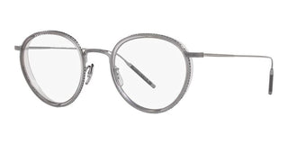 Oliver Peoples TK-8 OV 1318T unisex Silver Round Eyeglasses