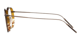 Oliver Peoples TK-8 OV 1318T unisex Havana Round Eyeglasses
