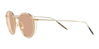 Oliver Peoples TK-8 OV 1318T unisex Gold Round Eyeglasses