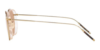 Oliver Peoples TK-8 OV 1318T unisex Gold Round Eyeglasses