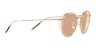 Oliver Peoples TK-8 OV 1318T unisex Gold Round Eyeglasses