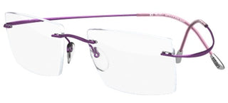 Silhouette TMA MUST COLLECTION 5515/CL unisex Violet Geometric Eyeglasses