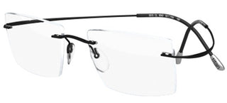 Silhouette TMA MUST COLLECTION 5515/CL unisex Black Geometric Eyeglasses