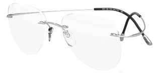 Silhouette TMA MUST COLLECTION 5515/CM unisex Silver Pilot Eyeglasses