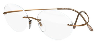 Silhouette TMA MUST COLLECTION 5515/CO unisex Brown Geometric Eyeglasses