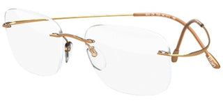 Silhouette TMA MUST COLLECTION 5515/CR unisex Gold Geometric Eyeglasses
