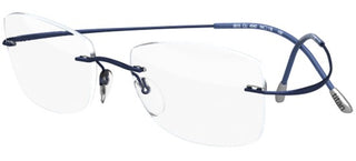 Silhouette TMA MUST COLLECTION 5515/CU unisex Blue Geometric Eyeglasses