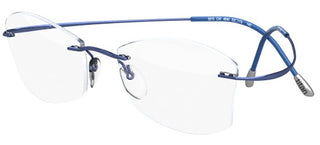 Silhouette TMA MUST COLLECTION 5515/CW unisex Blue Geometric Eyeglasses