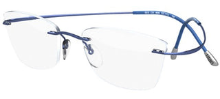 Silhouette TMA MUST COLLECTION 5515/CX unisex Blue Geometric Eyeglasses
