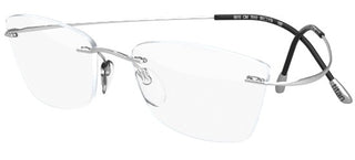 Silhouette TMA MUST COLLECTION 5515/CX unisex Silver Geometric Eyeglasses