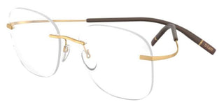 Silhouette TMA THE ICON 5541/IT unisex Gold Round Eyeglasses