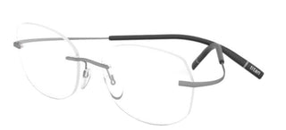 Silhouette TMA THE ICON 5541/IX unisex Ruthenium Geometric Eyeglasses