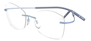 Silhouette TMA THE ICON 5541/IY unisex Blue Geometric Eyeglasses