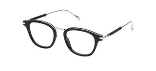 Tod's TO5240 men Black Geometric Eyeglasses