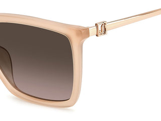 Jimmy Choo TOTTA/G/S women Pink Squared Sunglasses