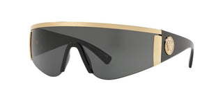 Versace TRIBUTE COLLECTION VE 2197 unisex Gold Shield Sunglasses
