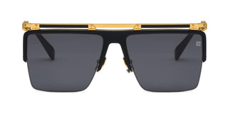 Balmain TRIOMPHE unisex Black Geometric Sunglasses