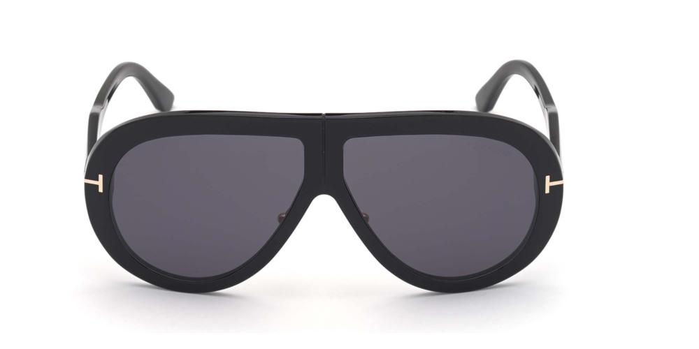Tom Ford Troy Ft 0836 Unisex Black Pilot Sunglasses – Otticanet