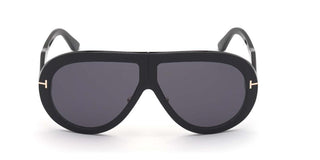 Tom Ford Troy Ft 0836 Unisex Black Pilot Sunglasses