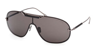 Tom Ford TYLER-02 FT1309 unisex Ruthenium Shield Sunglasses