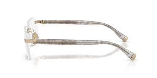 Brunello Cucinelli Tyler Bc 1011t Men Gold Geometric Eyeglasses